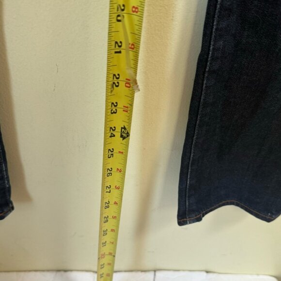 AG ADRIANO GOLDSCHMIED The Stevie Slim Straight Jeans Denim Zip Pocket Cotton 30 - Picture 15 of 16